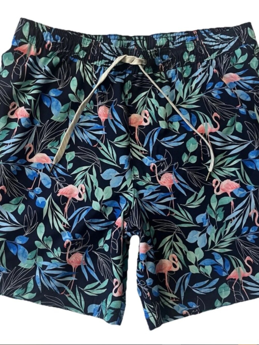 Sonoma Swim Trunks Shorts Men Medium Multicolor Tropical Mesh Pockets Lined